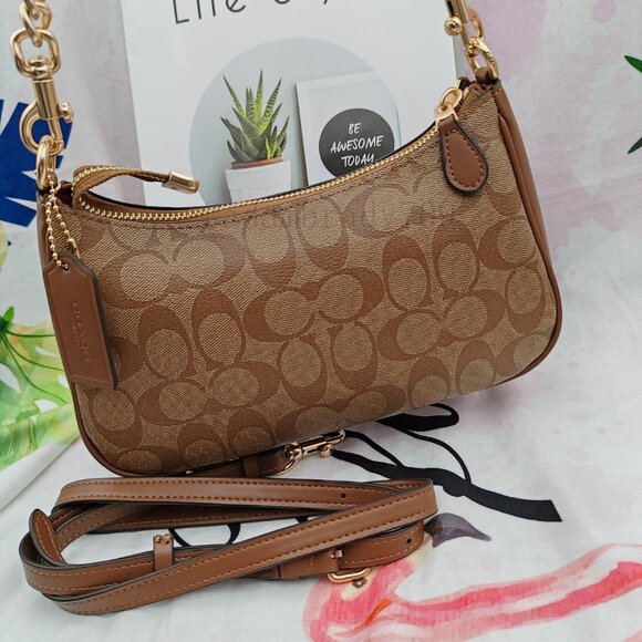 Coach Teri shoulder bag brown - Picture 4 of 11